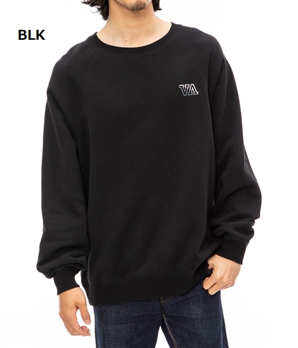 RVCA（ルーカ） バックプリントロゴスウェット トレーナー 長袖 メンズ