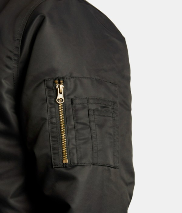 RVCA（ルーカ） グラフィック刺繍ミリタリージャケット MA-1 フライト