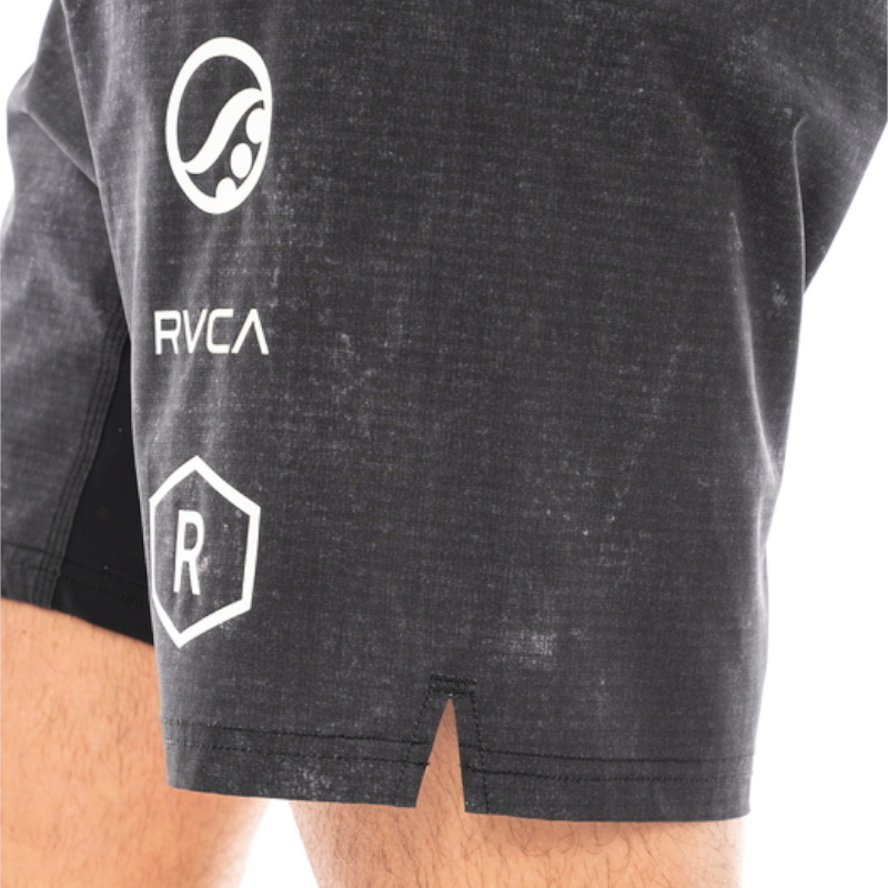 RVCA ルーカ RUOTOLO FIGHT SCRAPPER 17 ウォークショーツ メンズ 短パン ショートパンツ スポーツ ジム トレーニング  コラボ SHOYOROLL