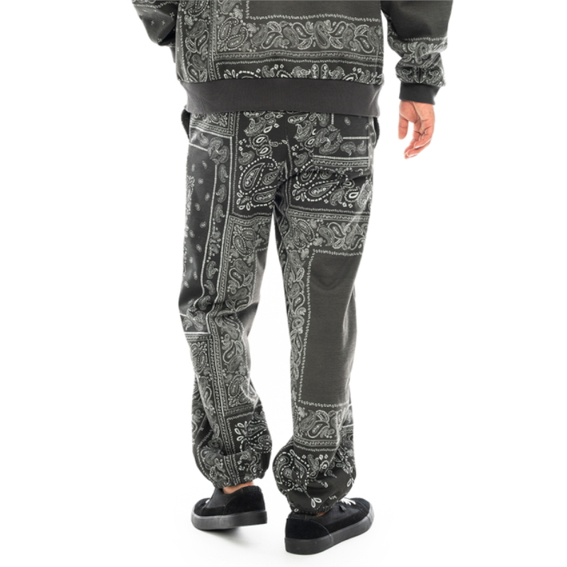 RVCA ルーカ PATCHWORK BANDANA SWEAT PANTS スウェットパンツ メンズ 男性 カジュアル スポーツ バンダナ 総柄 防風 撥水 | RVCA | 12