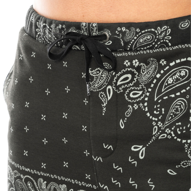 RVCA ルーカ PATCHWORK BANDANA SWEAT PANTS スウェットパンツ メンズ 男性 カジュアル スポーツ バンダナ 総柄 防風 撥水 | RVCA | 13