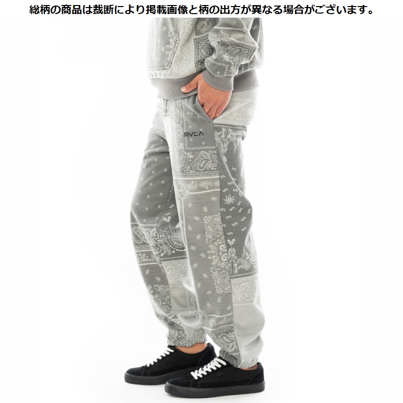RVCA ルーカ PATCHWORK BANDANA SWEAT PANTS スウェットパンツ メンズ 男性 カジュアル スポーツ バンダナ 総柄 防風 撥水 | RVCA | 07