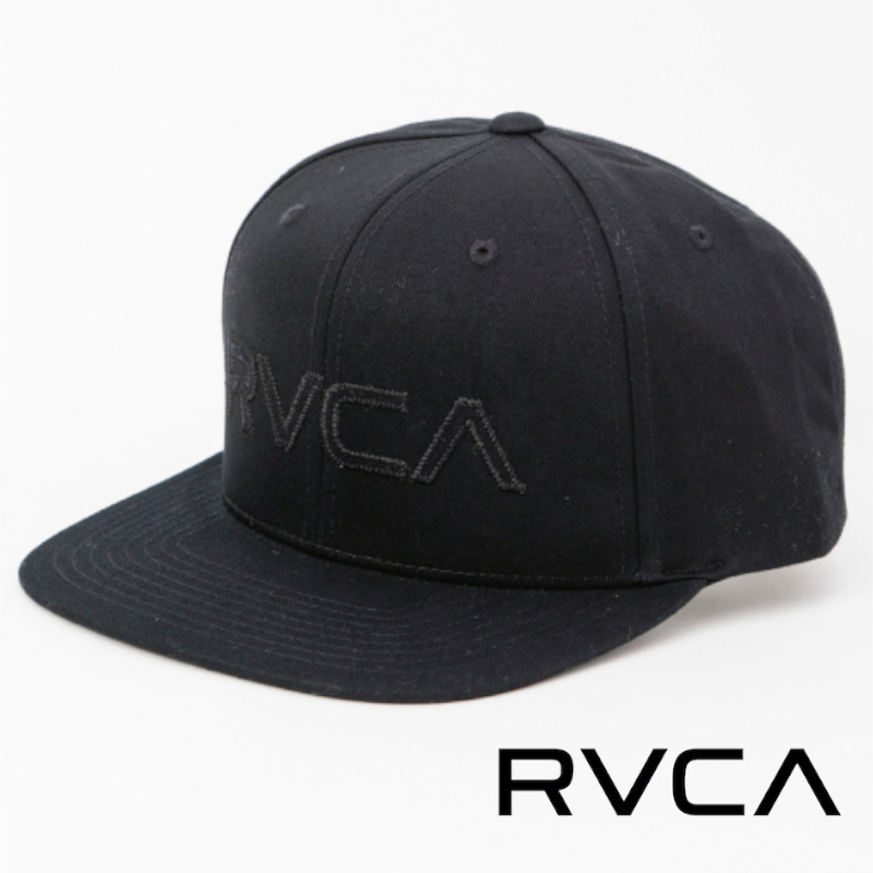 RVCA ルーカ BIG RVCA STITCHED SNAPBACK ストレートキャップ 帽子 CAP スナップバック ユニセックス フリーサイズ カジュアル スポーツ ストリート | RVCA