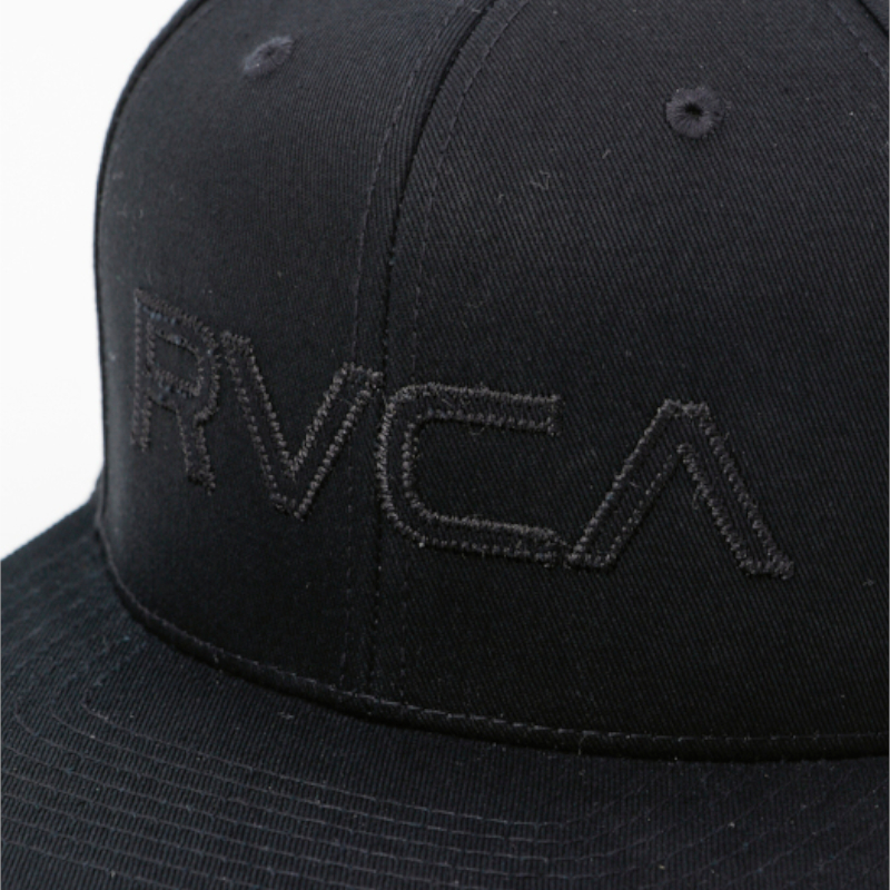 RVCA ルーカ BIG RVCA STITCHED SNAPBACK ストレートキャップ 帽子 CAP スナップバック ユニセックス フリーサイズ カジュアル スポーツ ストリート | RVCA | 06