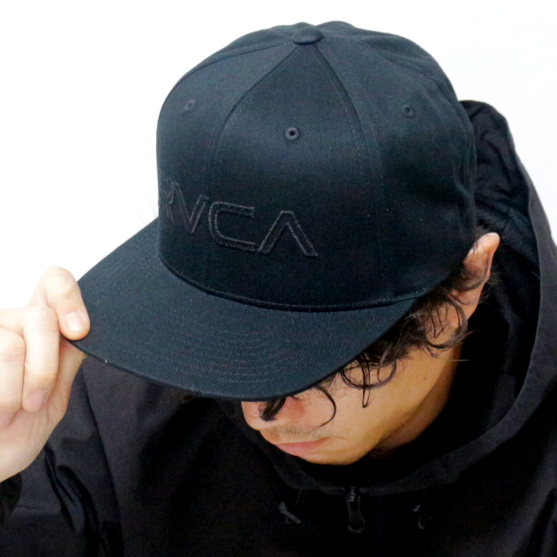RVCA ルーカ BIG RVCA STITCHED SNAPBACK ストレートキャップ 帽子 CAP スナップバック ユニセックス フリーサイズ カジュアル スポーツ ストリート | RVCA | 07