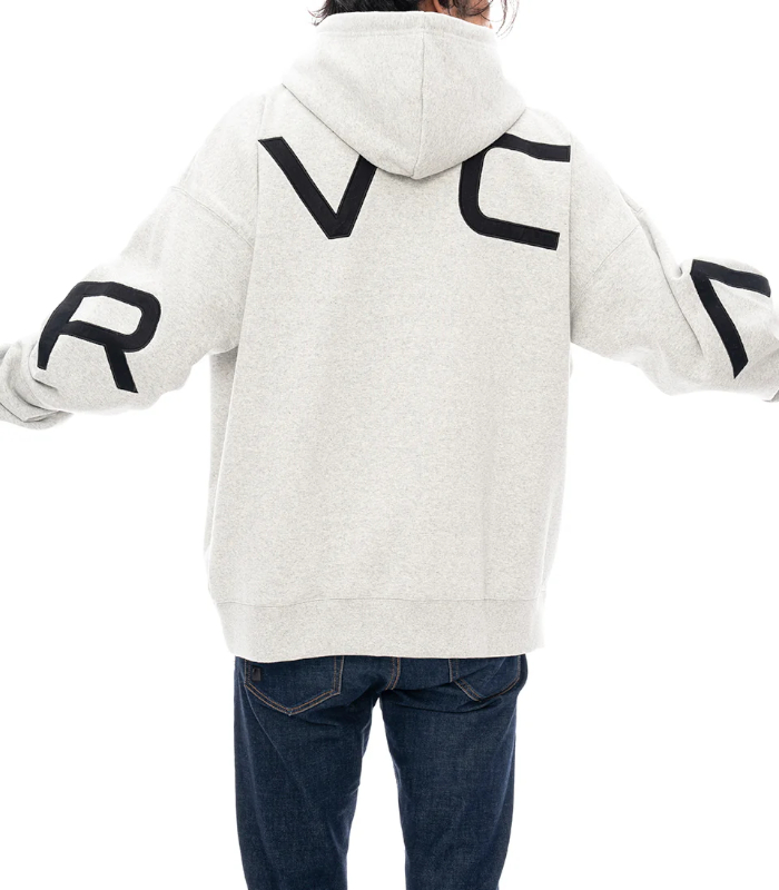 RVCA ルーカ ジップパーカー ユニセックス スウェット オーバーサイズ フーディ ルーズシルエット カジュアル ストリート | RVCA | 08