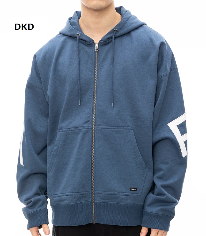 RVCA ルーカ ジップパーカー ユニセックス スウェット オーバーサイズ フーディ ルーズシルエット カジュアル ストリート | RVCA | 03