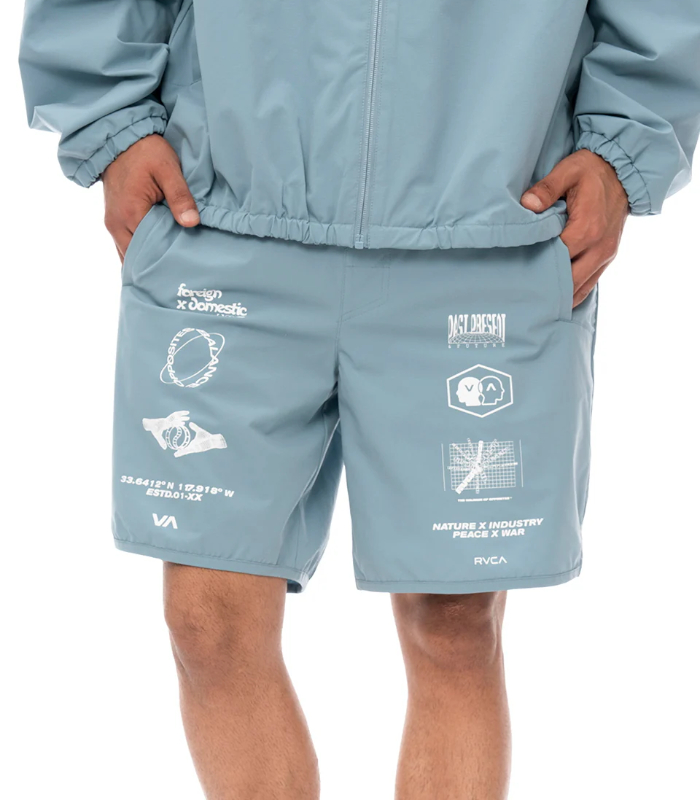 RVCA ルーカ MULTI YOGGER SHORTS ウォークパンツ メンズ 短パン ショートパンツ 男性 スポーツ ジム トレーニング 運動 ウォーキング ランニング | RVCA | 02