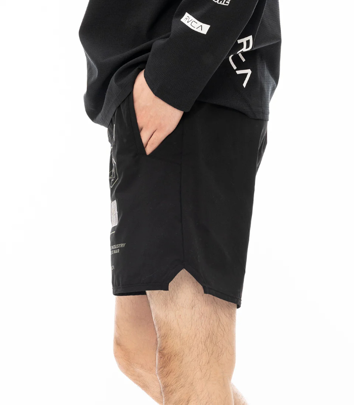 RVCA ルーカ MULTI YOGGER SHORTS ウォークパンツ メンズ 短パン ショートパンツ 男性 スポーツ ジム トレーニング 運動 ウォーキング ランニング | RVCA | 05