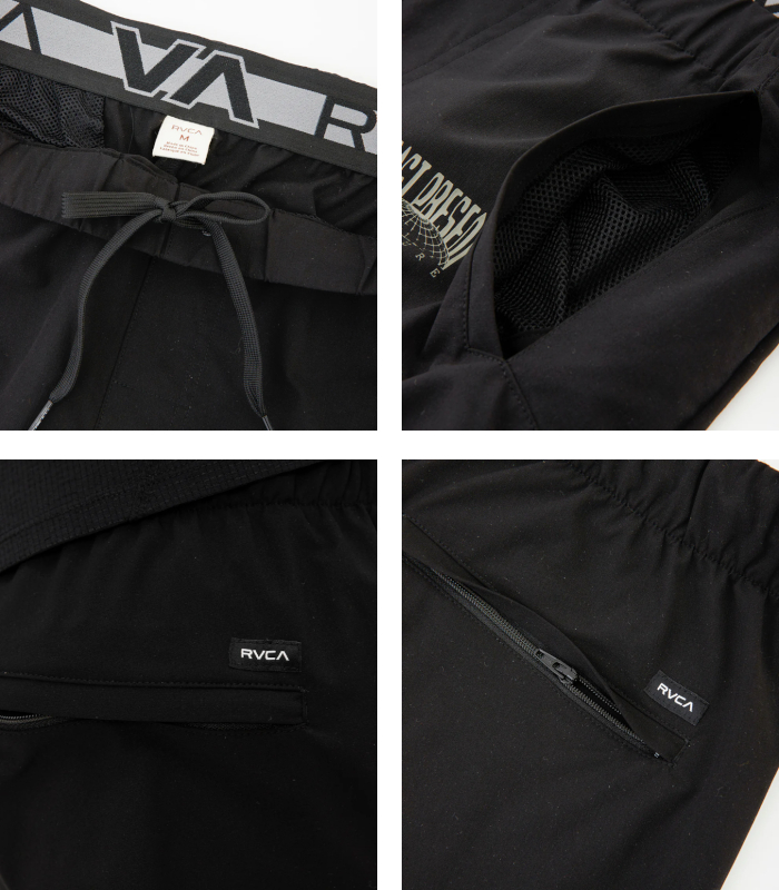 RVCA ルーカ MULTI YOGGER SHORTS ウォークパンツ メンズ 短パン ショートパンツ 男性 スポーツ ジム トレーニング 運動 ウォーキング ランニング | RVCA | 09