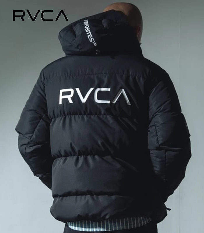 RVCA ルーカ メンズ 中綿ジャケット アウター 男性 パファージャケット 防寒 秋冬 カジュアル ストリート | RVCA