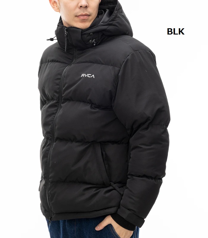 RVCA ルーカ メンズ 中綿ジャケット アウター 男性 パファージャケット 防寒 秋冬 カジュアル ストリート | RVCA | 01