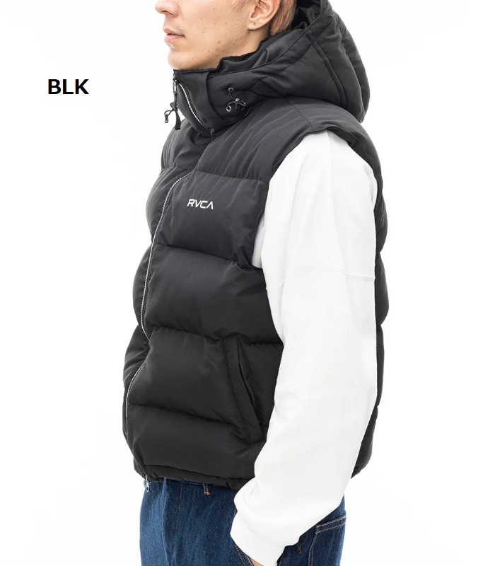 RVCA ルーカ 中綿ベスト メンズ アウター 秋冬 カジュアル スポーツ ストリート 男性 防寒 パフベスト | RVCA | 01