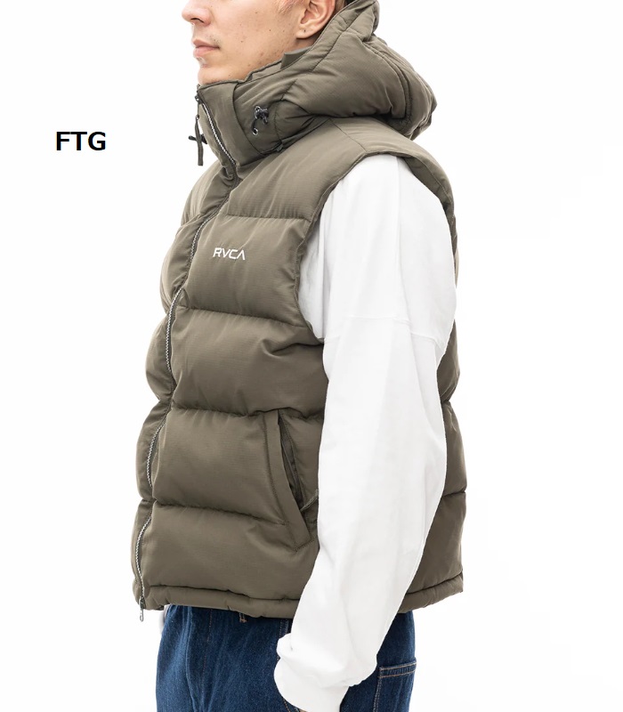 RVCA ルーカ 中綿ベスト メンズ アウター 秋冬 カジュアル スポーツ ストリート 男性 防寒 パフベスト | RVCA | 02