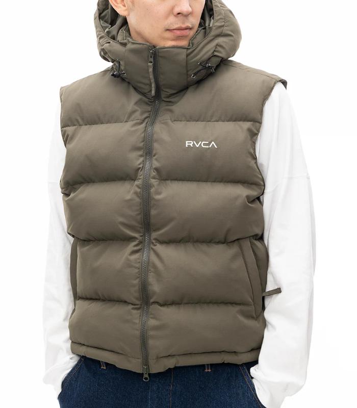 RVCA ルーカ 中綿ベスト メンズ アウター 秋冬 カジュアル スポーツ ストリート 男性 防寒 パフベスト | RVCA | 10
