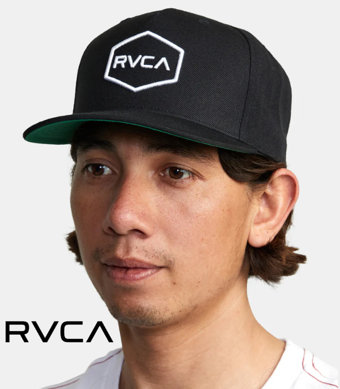 RVCA ルーカ COMMONWEALTH SNAPBACK ストレートキャップ 帽子 CAP スナップバック ユニセックス フリーサイズ カジュアル スポーツ ストリート | RVCA