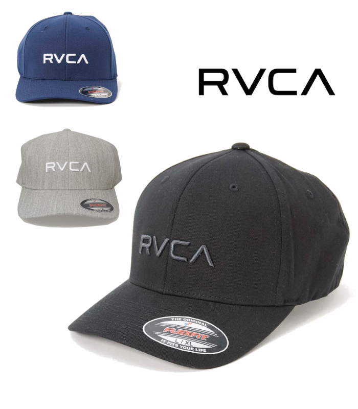 RVCA ルーカ FLEX FIT キャップ メンズ 帽子 カジュアル スポーツ 男性 6パネル 深め プレゼント | RVCA