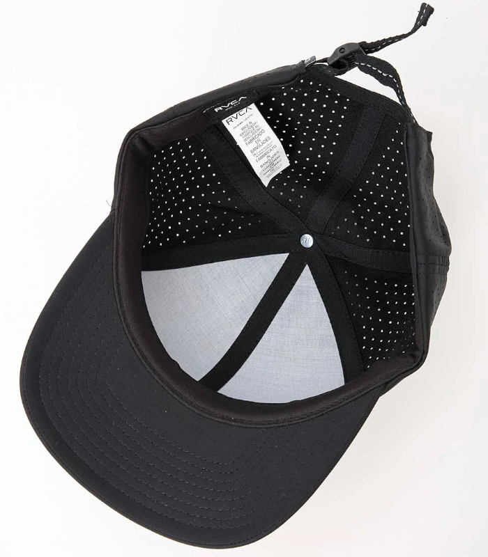 RVCA SPORT ルーカスポーツ パンチングキャップ ユニセックス 帽子 フリーサイズ ストレッチ カジュアル ロゴ プレゼント | RVCA | 05