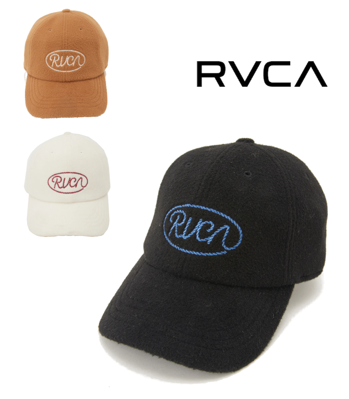 RVCA ルーカ フランネルキャップ ユニセックス 帽子 カジュアル フリーサイズ 秋冬 プレゼント | RVCA