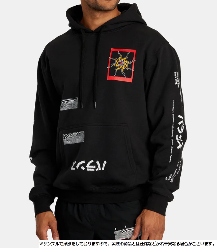 RVCA ルーカ BLACK SUN HOODIE メンズ パーカー スウェット 男性 フーディ プルオーバー カジュアル スポーツ ストリート | RVCA | 02