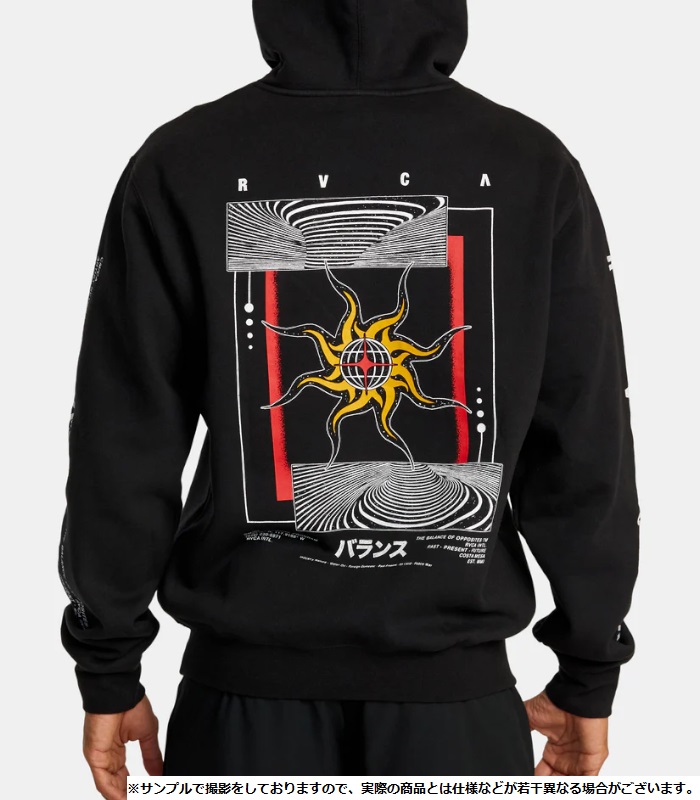 RVCA ルーカ BLACK SUN HOODIE メンズ パーカー スウェット 男性 フーディ プルオーバー カジュアル スポーツ ストリート | RVCA | 04