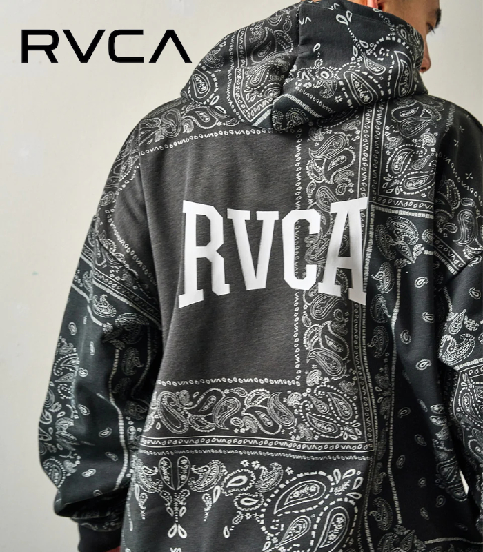 RVCA ルーカ WRWB HD パーカー メンズ スウェット 男性 フーディ カジュアル スポーツ ルームウェア 部屋着 ルーズシルエット | RVCA