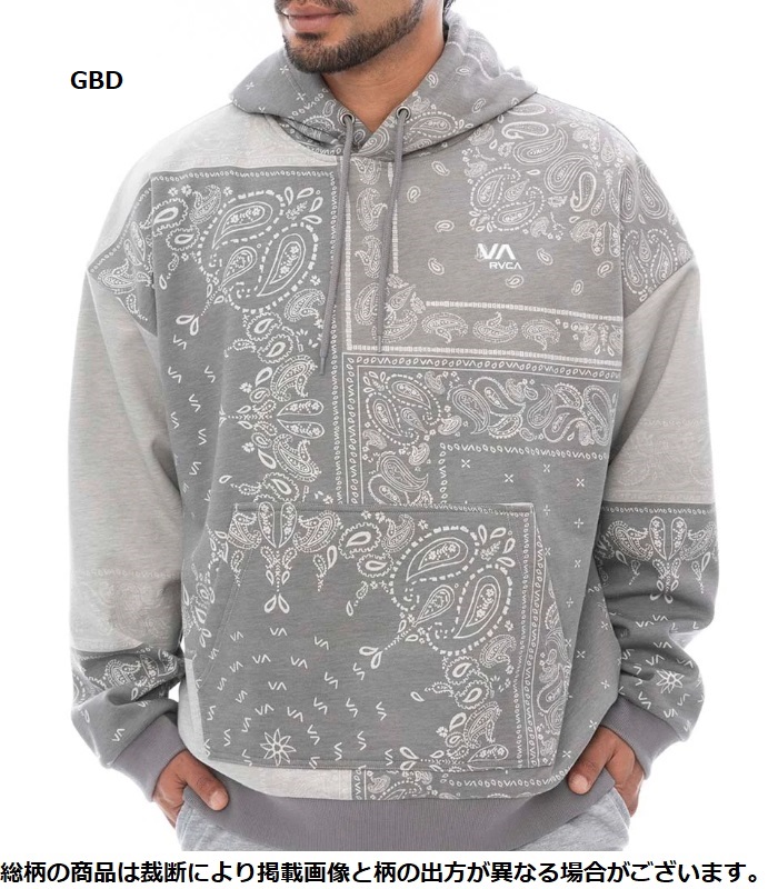 RVCA ルーカ WRWB HD パーカー メンズ スウェット 男性 フーディ カジュアル スポーツ ルームウェア 部屋着 ルーズシルエット | RVCA | 02