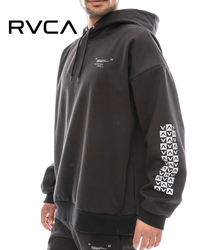 RVCA ルーカ REFLECTIVE BAS HD パーカー メンズ スウェット 男性 フーディ カジュアル スポーツ ルームウェア 部屋着 ルーズシルエット | RVCA