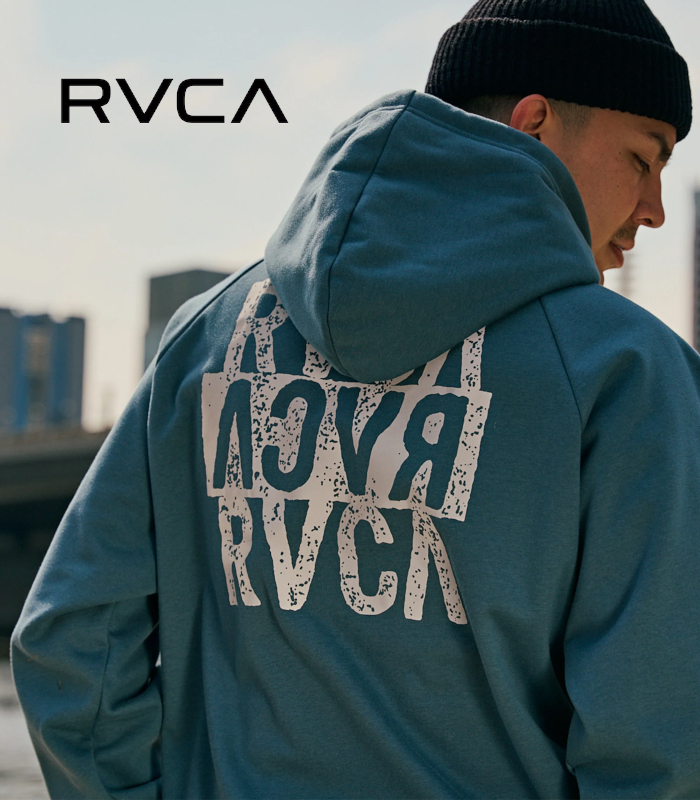 RVCA ルーカ NEW STCK ZIP WRWB HD パーカー スウェット 男性 フーディ カジュアル スポーツ ルームウェア ジャージ 部屋着 | RVCA