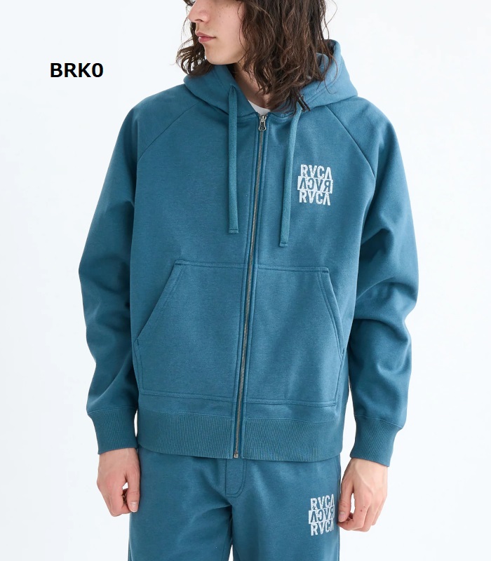 RVCA ルーカ NEW STCK ZIP WRWB HD パーカー スウェット 男性 フーディ カジュアル スポーツ ルームウェア ジャージ 部屋着 | RVCA | 02