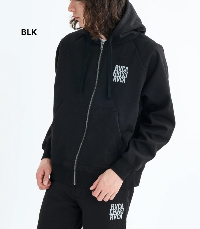 RVCA ルーカ NEW STCK ZIP WRWB HD パーカー スウェット 男性 フーディ カジュアル スポーツ ルームウェア ジャージ 部屋着 | RVCA | 01