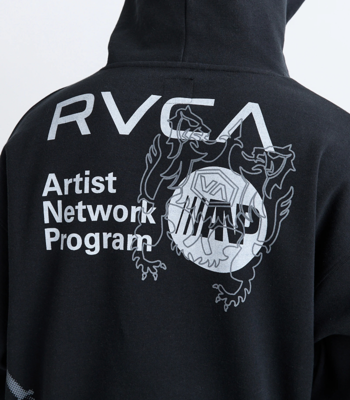 RVCA ルーカ OVER PRINT HD パーカー スウェット 男性 フーディ カジュアル スポーツ ルームウェア ジャージ 部屋着 | RVCA | 05
