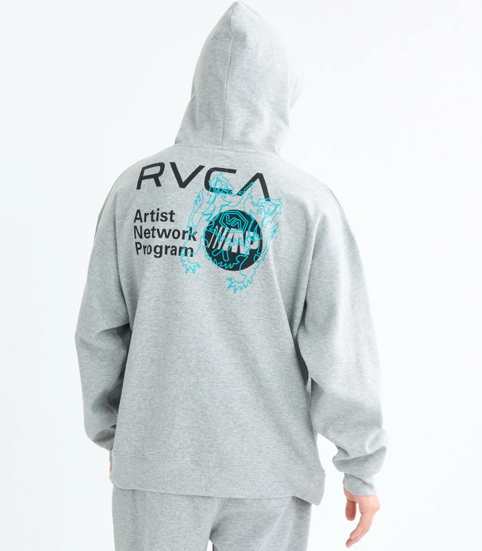RVCA ルーカ OVER PRINT HD パーカー スウェット 男性 フーディ カジュアル スポーツ ルームウェア ジャージ 部屋着 | RVCA | 08