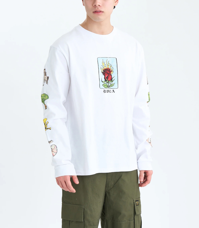 RVCA ルーカ KSL LS ロンＴ メンズ Tシャツ カジュアル スポーツ ストリート 長袖 カットソー | RVCA | 01