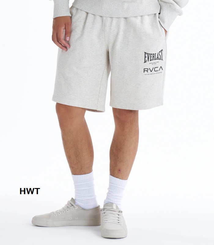 RVCA SPORT ルーカ スポーツ RVCA×EVERLAST SHORTS ショートパンツ メンズ スウェット ハーフパンツ ジャージ 短パン カジュアル ルームウェア | RVCA | 08
