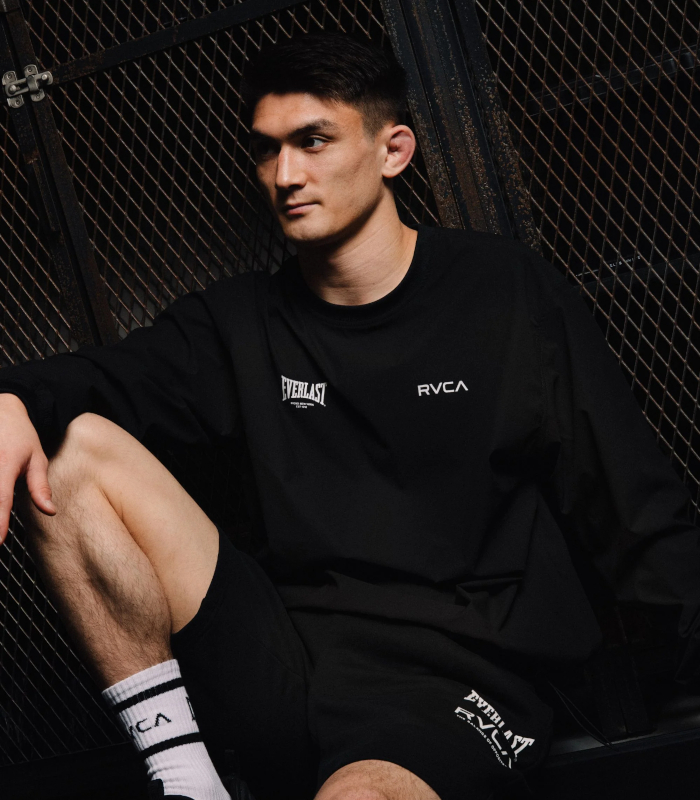 RVCA SPORT ルーカ スポーツ RVCA×EVERLAST CREW TEE ロンT 長袖 シャカシャカ Tシャツ カジュアル スポーツ | RVCA