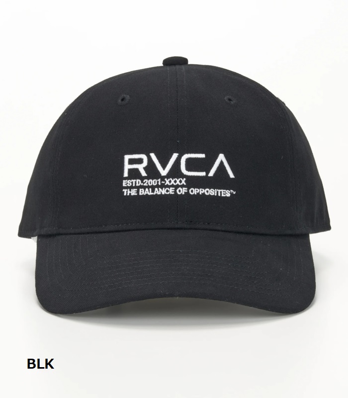 RVCA ルーカ BALANCE CREST CAP キャップ ユニセックス 帽子 カジュアル フリーサイズ メンズ レディース | RVCA | 01