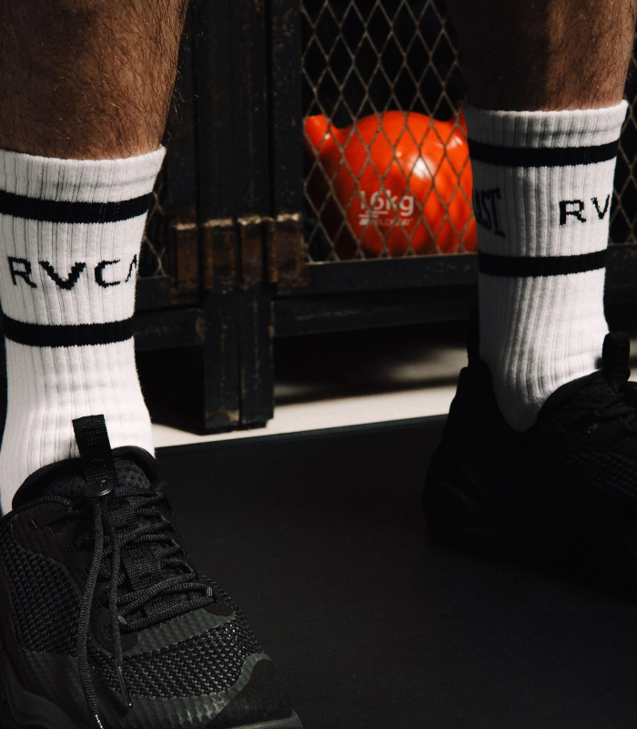 RVCA SPORT ルーカ スポーツ RVCA×EVERLAST SOCKS ソックス メンズ 靴下 ロング カジュアル ストリート | RVCA | 02