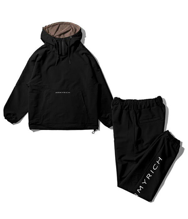 ARMYRICH アーミーリッチ 撥水アノラックパーカーセットアップ メンズ