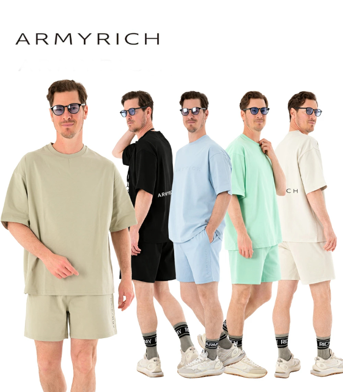 ARMYRICH アーミーリッチ オーバーサイズTシャツセットアップ メンズ