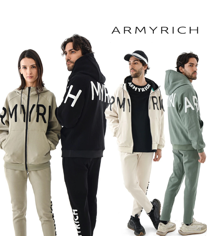 ARMYRICH セットアップ　アーミーリッチ ARMYRICH アーミーリッチ セットアップ サガラ刺繍 メンズ