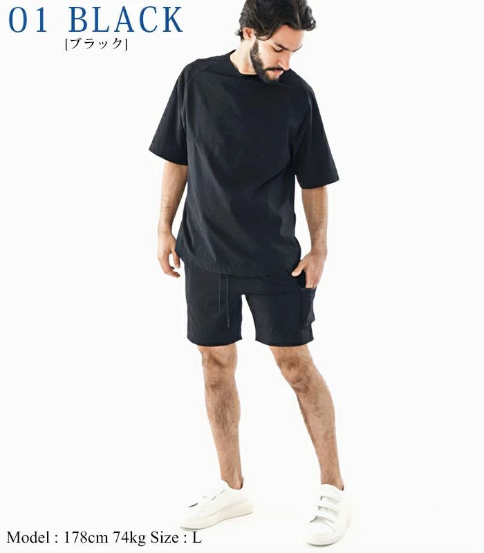BASEBALL SHIRT SWEAT SHORTS セットアップ BASEBALL SHIRT SWEAT SHORTS セットアップ