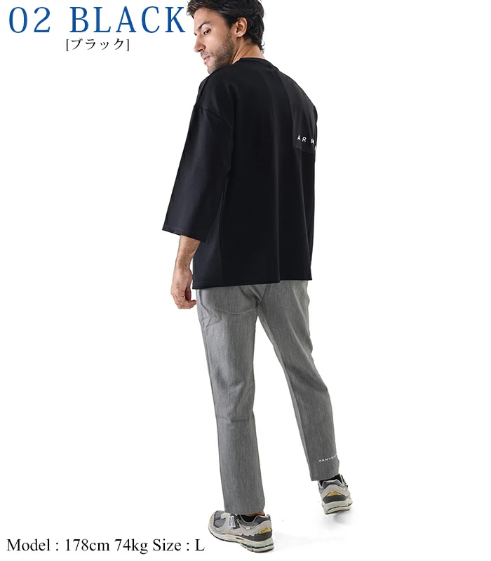 ARMYRICH アーミーリッチ 9分袖オーバーTシャツ メンズ レディース ユニセックス カットソー ビッグシルエット カジュアル スポーツ ARMYRICH アーミーリッチ 9分袖オーバーTシャツ メンズ レディース