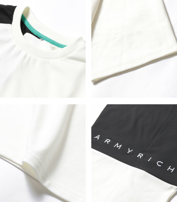 ARMYRICH アーミーリッチ 9分袖オーバーTシャツ メンズ レディース