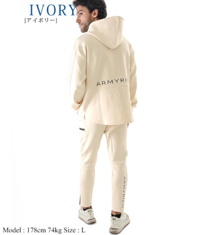 ARMYRICH セットアップ　アーミーリッチ ARMYRICH アーミーリッチ 大きいサイズ ボンディングパーカー