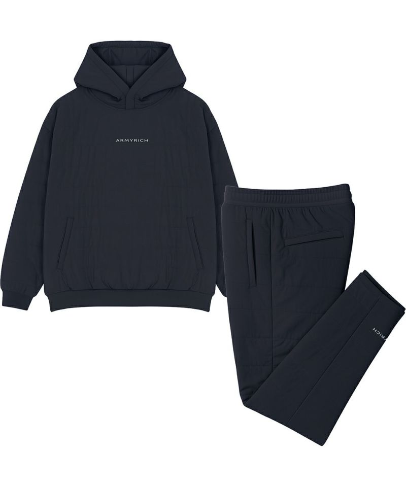 ARMYRICH アーミーリッチ 裏ボアキルティングパーカーセットアップ