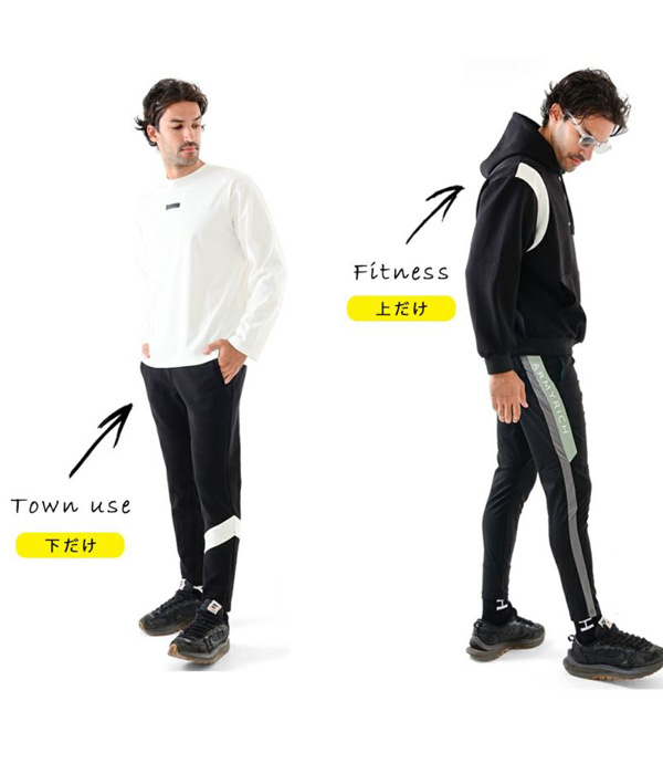 ARMYRICH アーミーリッチ PUレザー切替パーカーセットアップ 上下