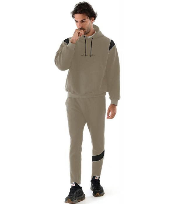 ARMYRICH アーミーリッチ PUレザー切替パーカーセットアップ 上下