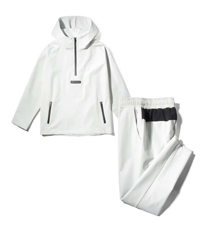 ARMYRICH アーミーリッチ ストレッチナイロンプルパーカー