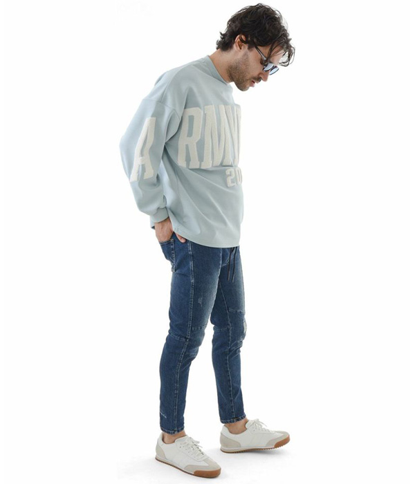 ARMYRICH アーミーリッチ ダメージ加工ストレッチデニムスキニーパンツ メンズ ジーンズ おしゃれ ブランド 美脚 |  | 04